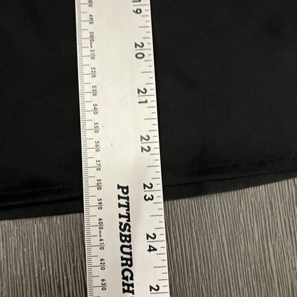 Calligraphie‎ Black Tie Front Tunic Balloon Burnout Velvet Sheer Sleeve Size XS - Picture 7 of 12